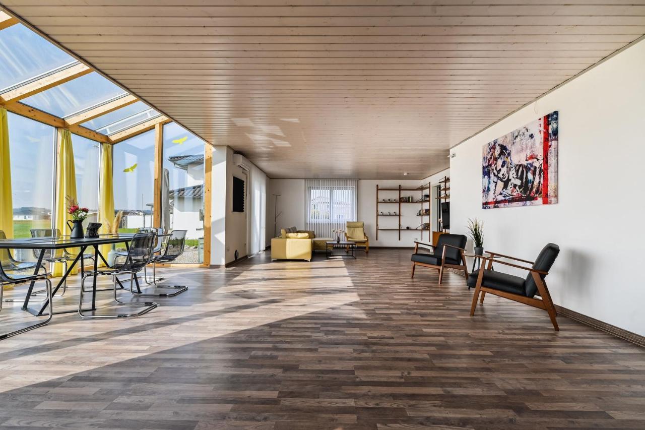 Ruhige Ferienwohnung Mit Panoramablick Ingoldingen Exterior photo